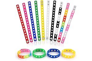 Pack of 10 Silicone Wristbands: A Vibrant and Versatile Accessory