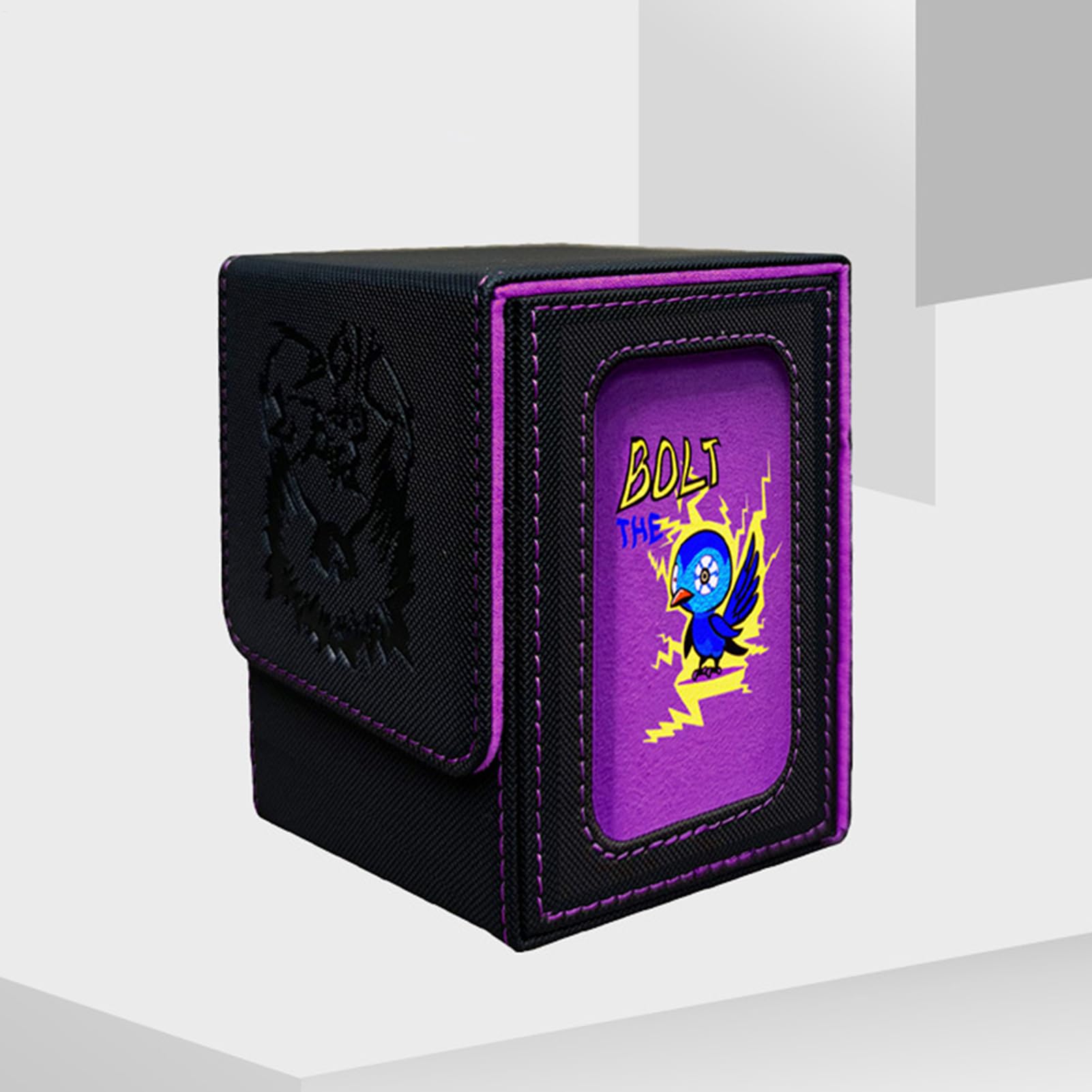 Porta Mazzo Di Carte Grande Contenitore Organizer | Capacità per 100+ Carte da Collezione Adulti Collezionisti Esposizione Collezione Casa Feste Compleanno Serate Giochi