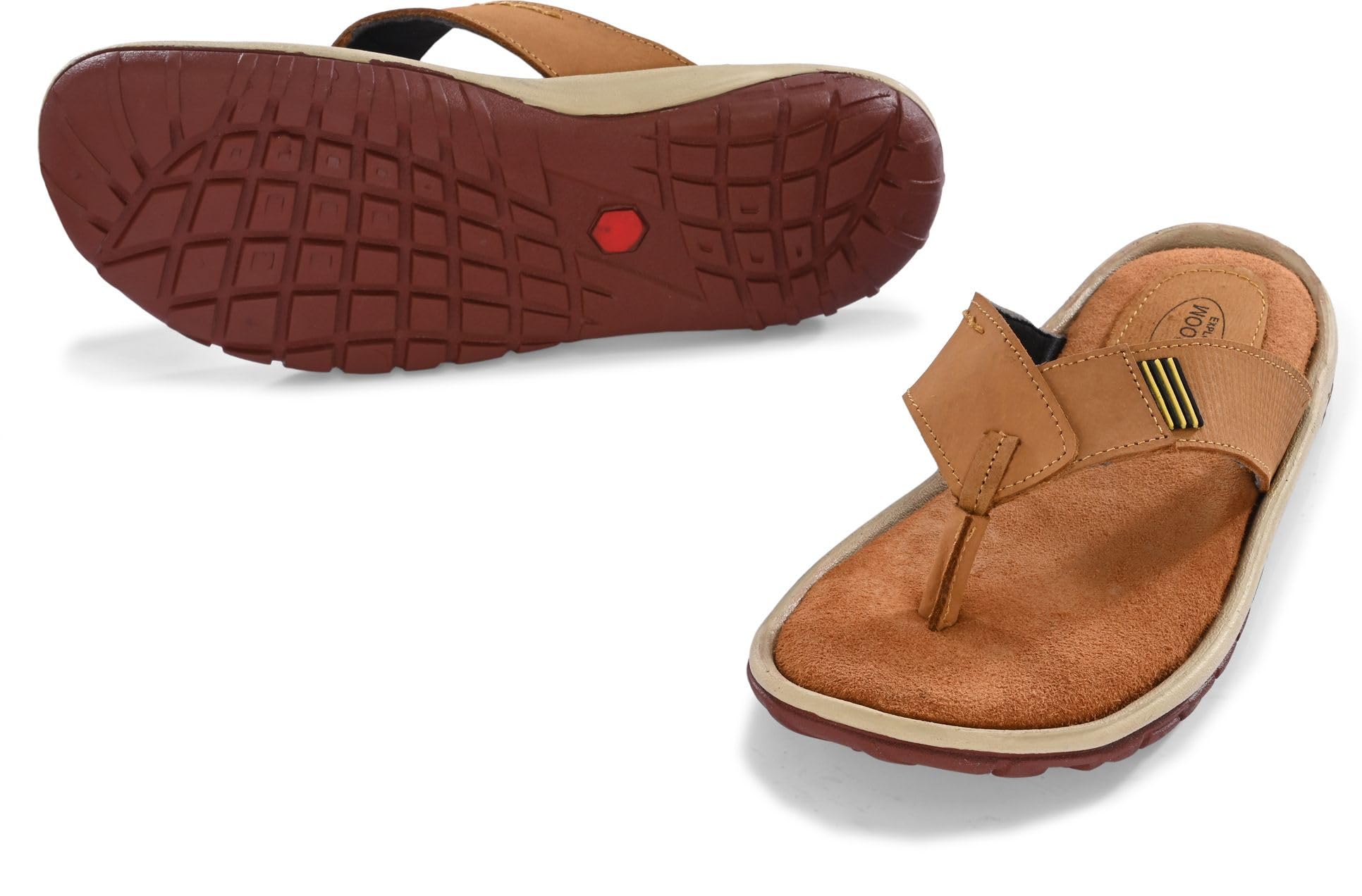 Woodman Men's Comfort Flip Flops | Casual Outdoor Thong Sandals for Men | Soft Cushioned Footbed | Lightweight Anti-Slip Sole | Durable Daily Wear Slippers WDM_2022-picture-40