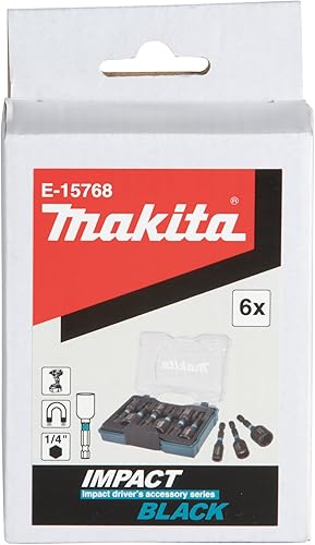 Miniatura 7 de Makita E-15768 Juego de 6 piezas Impact Black Nutsetter