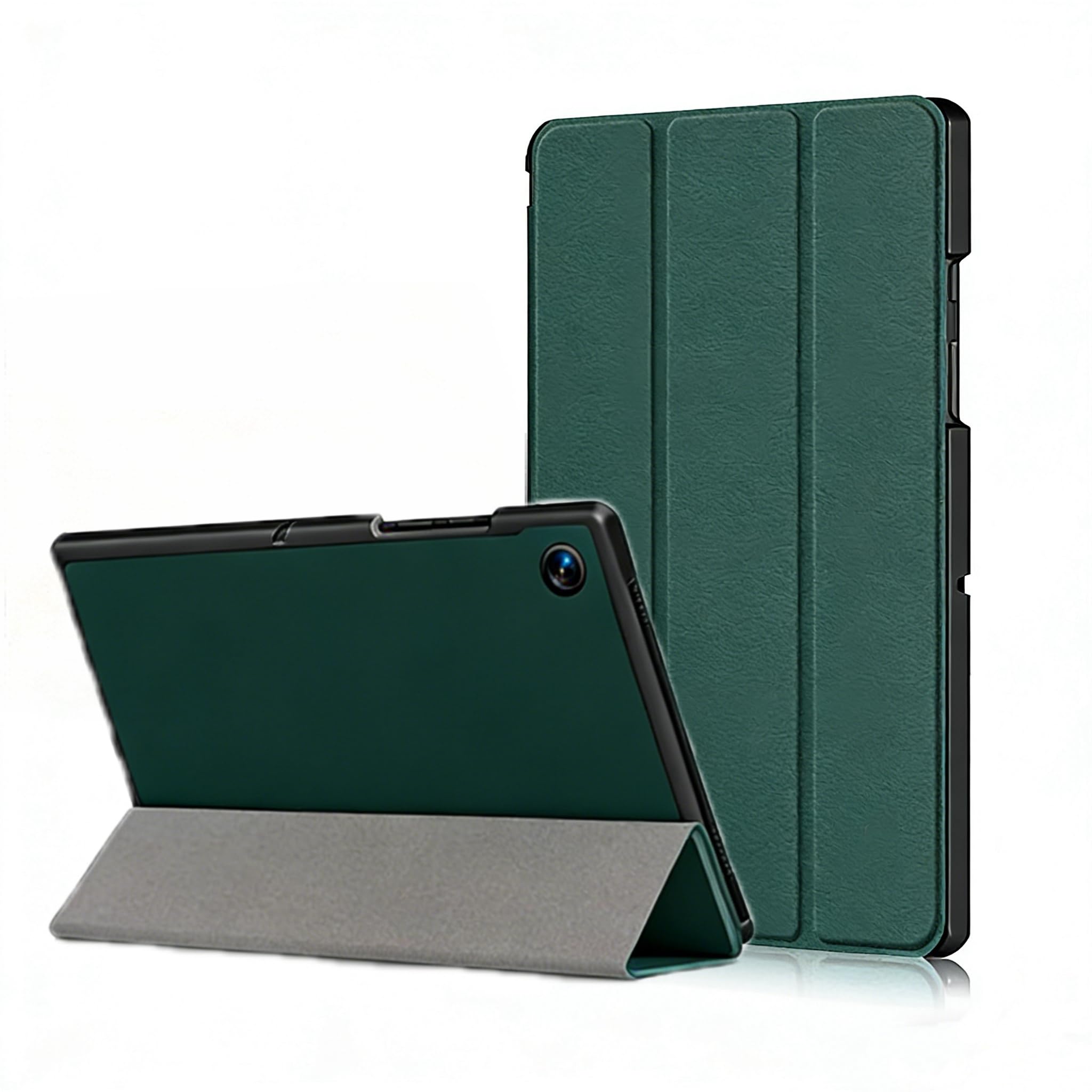 TXWLLIU Hülle für Samsung Galaxy Tab A8 10,5 Zoll 2022/2021 (SM-X200/X205/X207), Dreifach Gefaltete Klappbare Schutzhülle und Dünne Leichte Stand-Tablet-Schutzhülle mit Auto Wake/Sleep, Grün