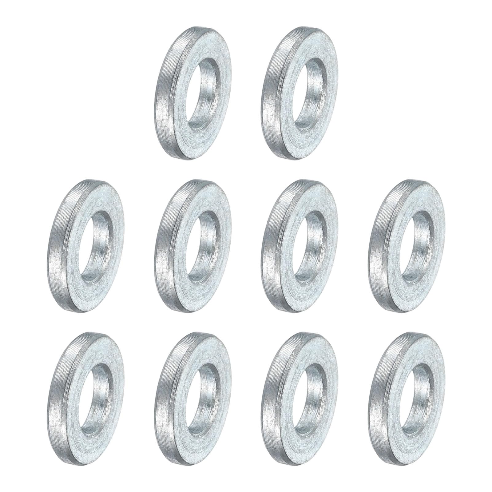 Entretoise en acier galvanisé uxcell de 3mm de long avec bague d'espacement ronde lot de 10