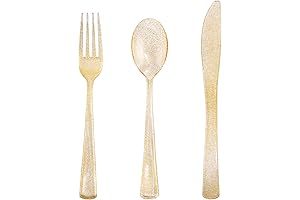 Supernal Gold Glitter Forks