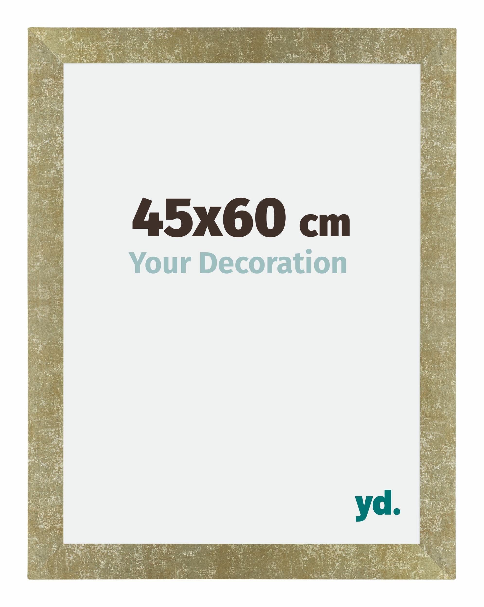 Your Decoration - Puzzle frame 45x60 - Gold Antique - Puzzle frame 500-1000 Pieces - MDF Photoframe - Mura