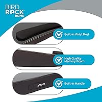 Vista 5 de SOFIA + SAM Lap Desk w/Memory Foam Cushion - Large Surface for Crafts, Reading - for Laptops up to 17 inches - Cushioned Tray for Computer