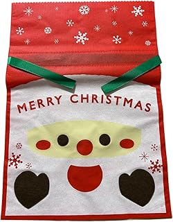 クリスマス プレゼント用袋 巾着バッグ 袋 プレゼント袋 サンタクロース【約：横26×縦37センチ】