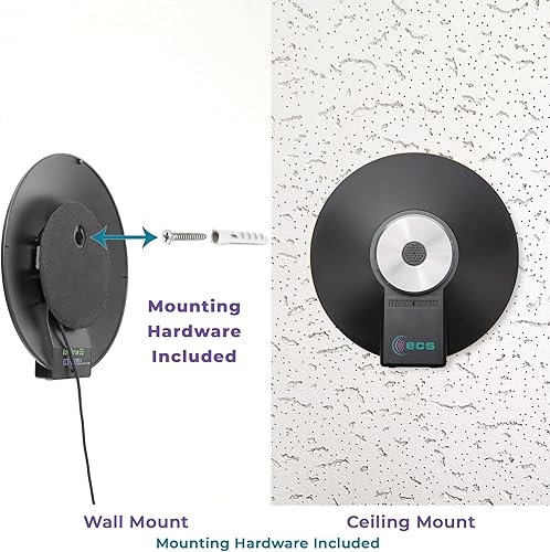 Miniatura 3 de ECS WordForum - Micrófono de conferencia estéreo omnidireccional TRS 360 de 0.138 in para PC, con opción de cadena de margarita, micrófono de