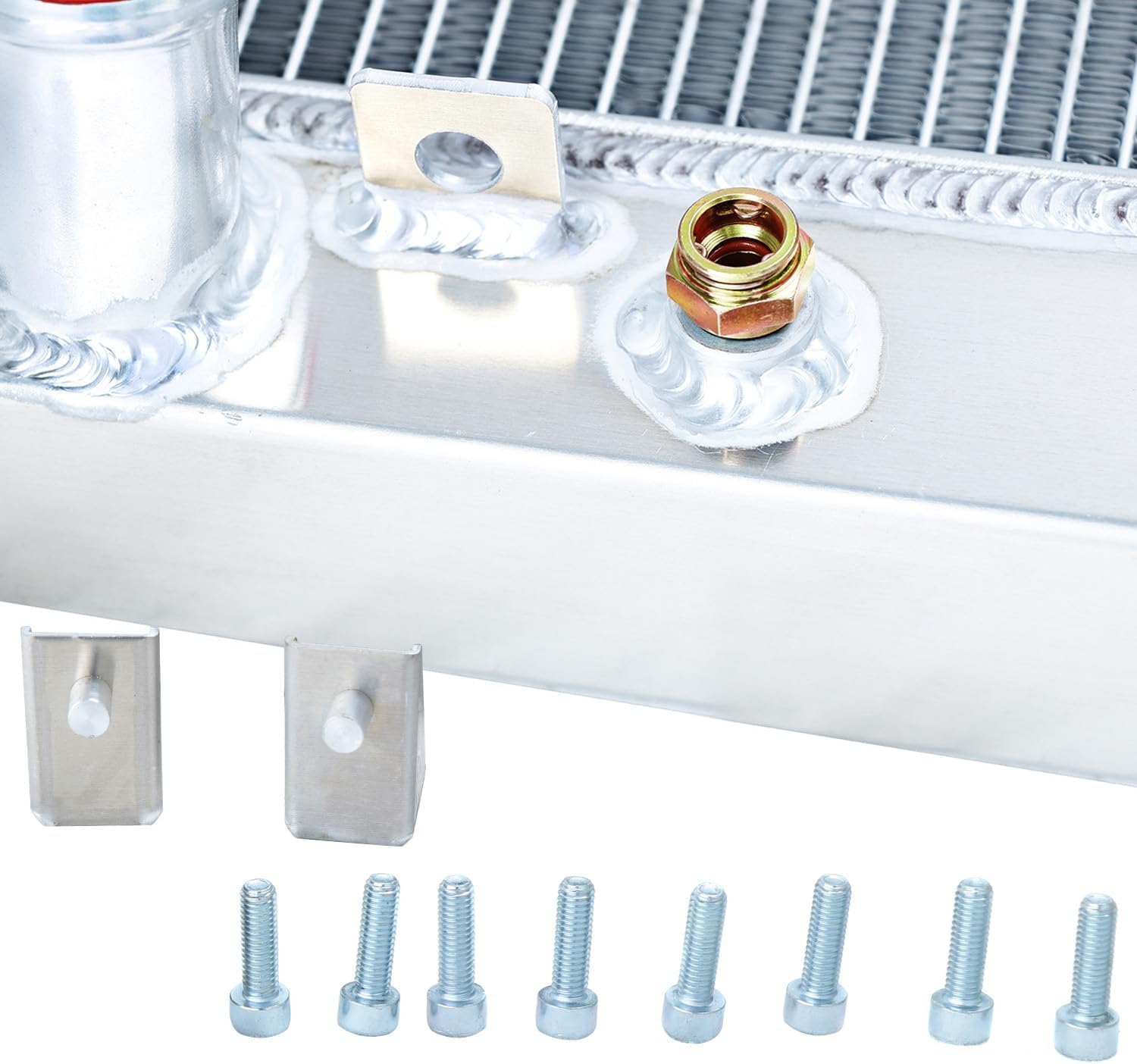 Aluminum Radiator for 2006-2012 Hummer H3 H3T GMC Canyon Chevy Colorado V8 5.3L All Engine 2007 2008 2009 2010 2011 06 07 08 09 10 11 12