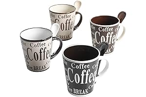 Mr. Coffee Bareggio 8-Piece Mug Set