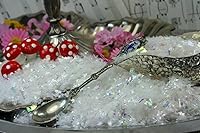 Vista 6 de Meyer Imports Flitter Flakes - Blanco - Iridiscente - 1/8 oz - 311-4328