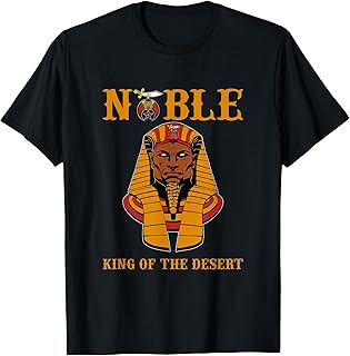 Shriner Noble King of the desert Pharaoh PHA Father's Day T-Shirt