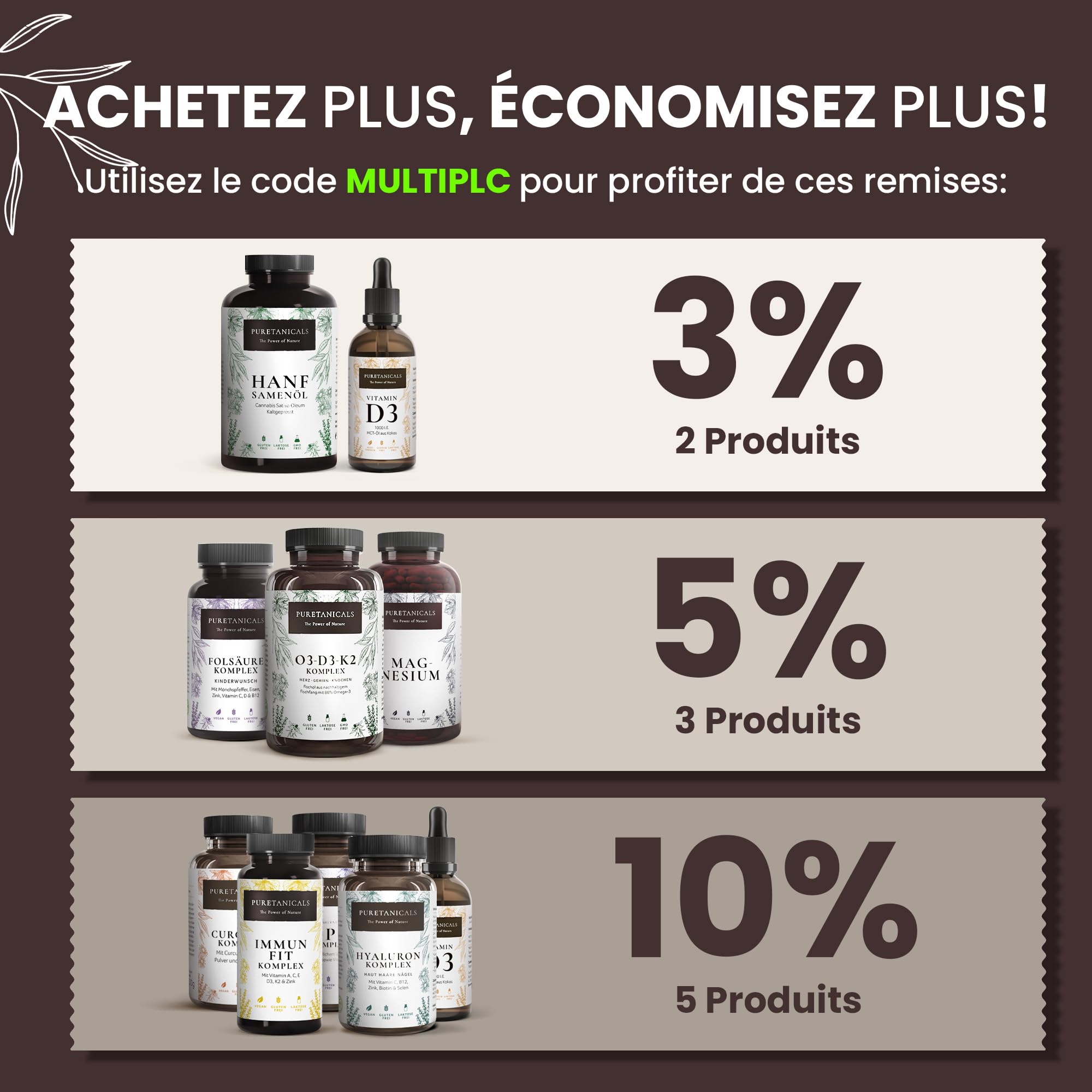 Oméga 3 + Vitamine D3 + K2 MK7 All-Trans - Premium Essentiels O3-D3-K2 Complexe à Haut Dosage - Huile de Poisson aux Acides Gras EPA & DHA, Vit D3 K2 | Omega3 Gouttes | 240 Gélules