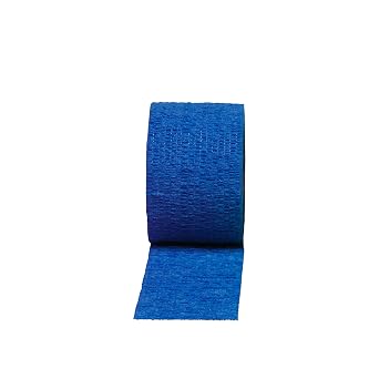 3MTM CobanTM NL Non-Latex Self-Adherent Wrap, 20815B, Blue, 1.5 in x 5 yd (3,8 cm x 4,5m), 2 Rolls/Pack, 24 Packs/Case