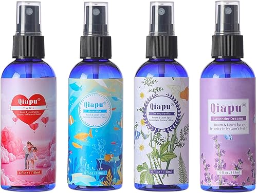 Miniatura 10 de Spray Natural de Lino para Dormitorio, Ambientador Perfumado con Extractos de Plantas, Frescura Duradera para Sábanas, Almohadas y Cortinas - Ébano