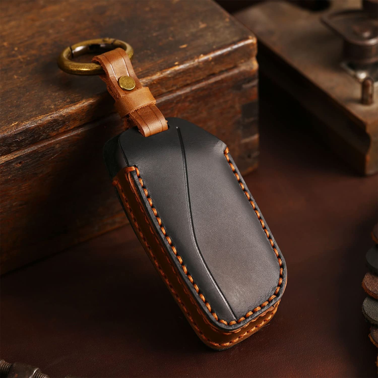 Amazon.com: New Leather Key Fob Cover Fit for 2023 2024 2025 BMW