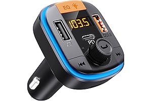 BAISHUN 5.0 Bluetooth FM Transmitter for Car