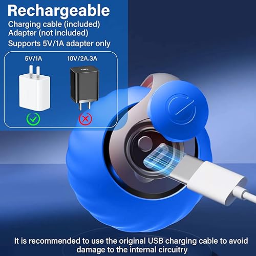 Miniatura 6 de Juguete interactivo para gatos con pluma, bola inteligente para gatos de interior, juguetes automáticos activados por movimiento, juguetes