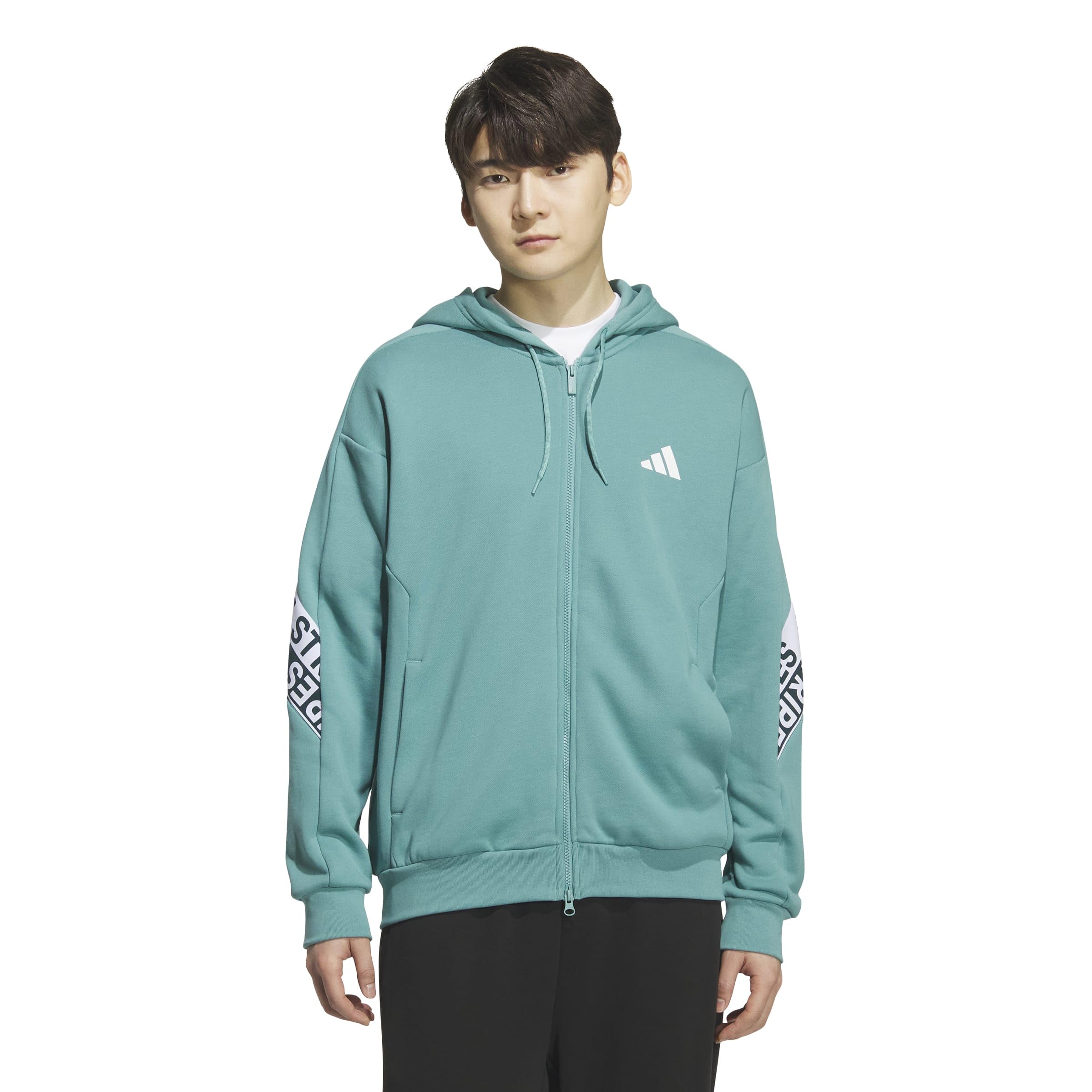 adidas オリーブグリーン ジップアップジャケット M adidas Archive 