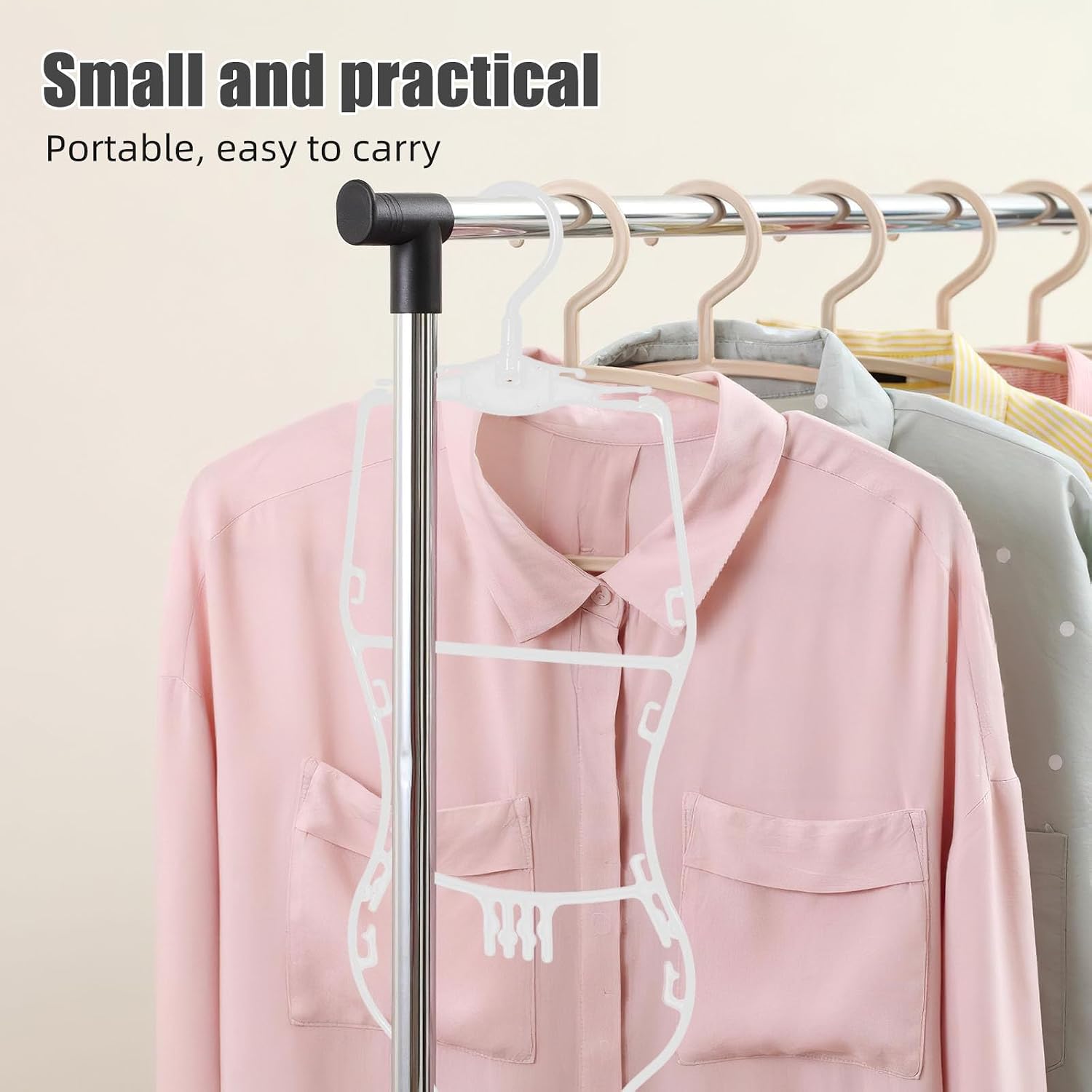 5pcs Children Swimwear Hanger: Baby Bathing Suit Display Hangers - Plastic Body Shape Rack for Swim Clothes - Plastic Rack for Wet Garments and Closet Storage