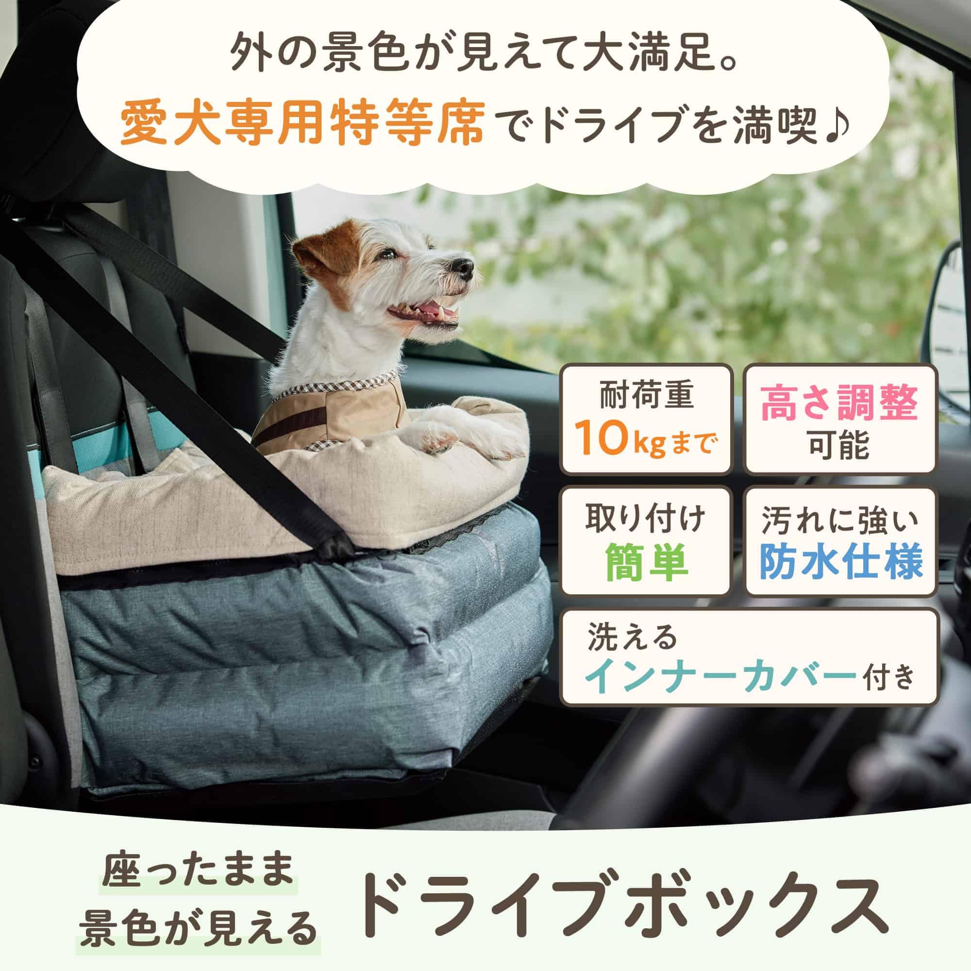 Amazon.co.jp: 座ったまま景色が見えるドライブボックス PEPPY ペピイ