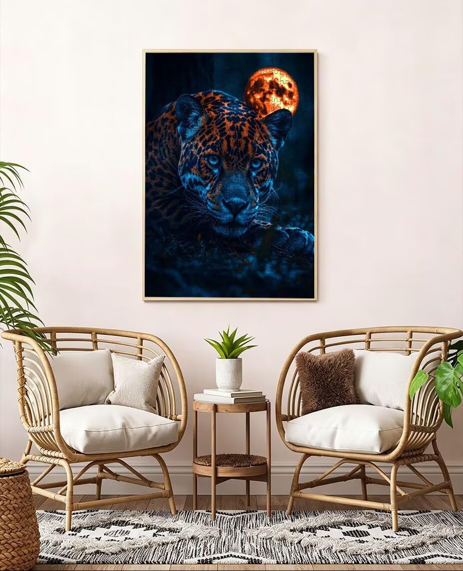 Puzzle 2000 Pezzi Animali Tigri 3D Puzzle per Adulti Impegnativo, Educa Puzzles Artistico, Divertente E Stimolante Puzzles Decorativo per La Famiglia, Regalo e Decorazione Pareti BXHZW6-225