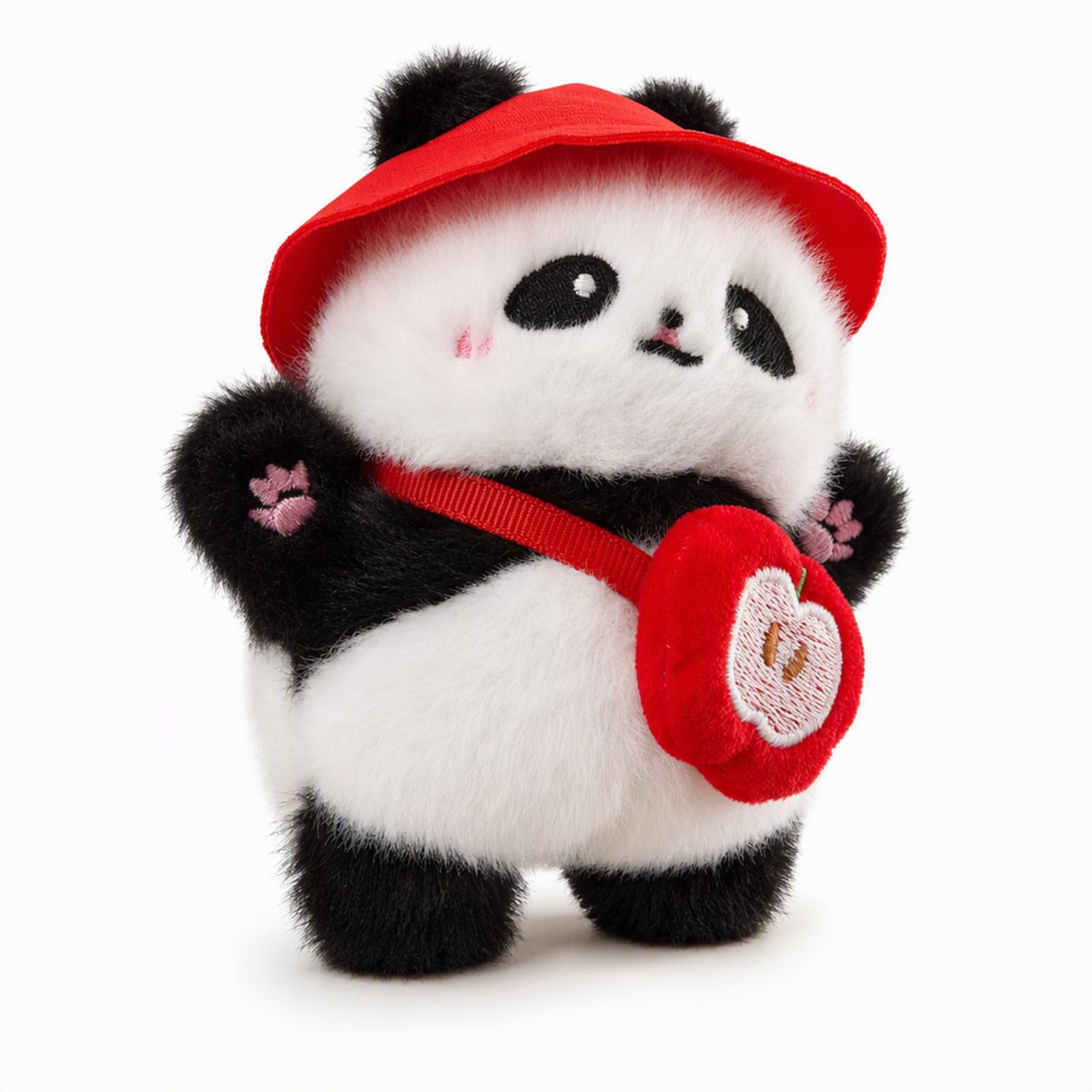 Dfiupdn 1 Pcs Panda Plush Ornament,17 cm Plush Figure, Panda Teddy