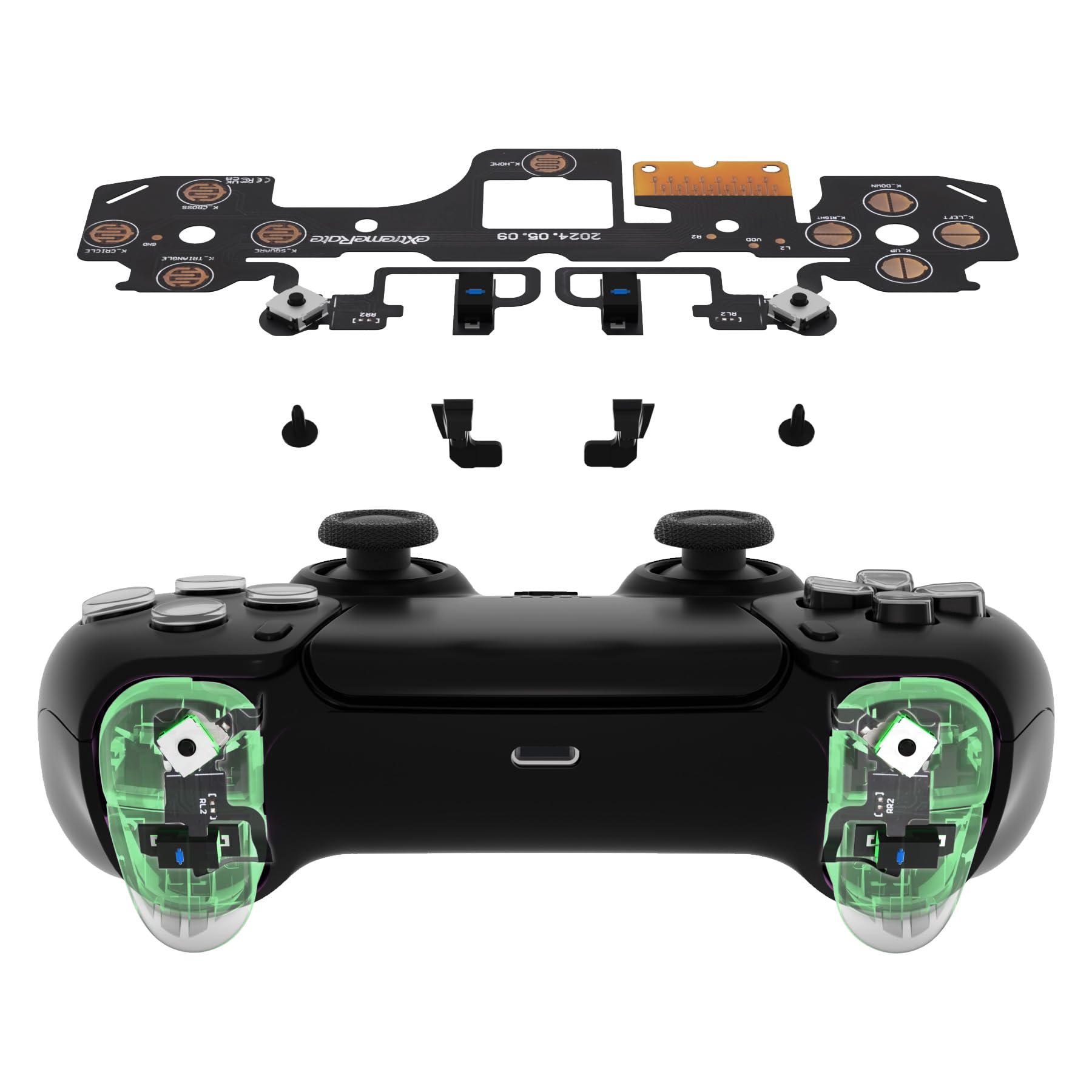Amazon.co.jp: eXtremeRate マイクロスイッチ-ps5コントローラーBDM
