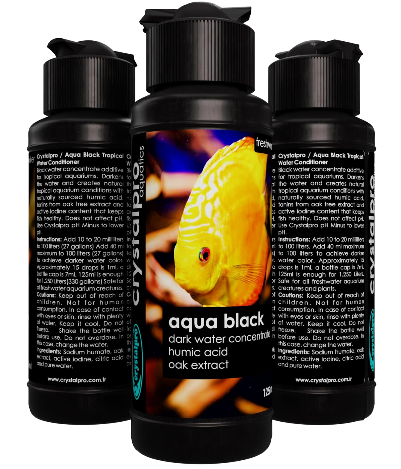 Aqua Black 125ml Black Water Concentrate : Amazon.ca: Pet Supplies