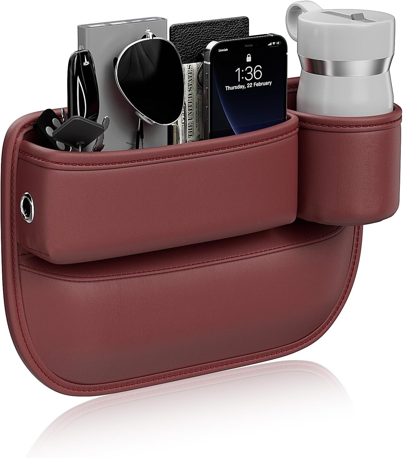 LIJIZHE Car Seat Side Storage Pocket for