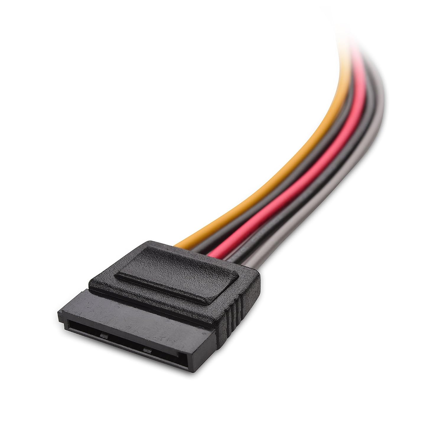 Cable Matters 3-Pack 15 Pin SATA Power Extension Cable 12 Inches, SATA Power Cable, Hard Drive Power Cable, SSD Power Cable