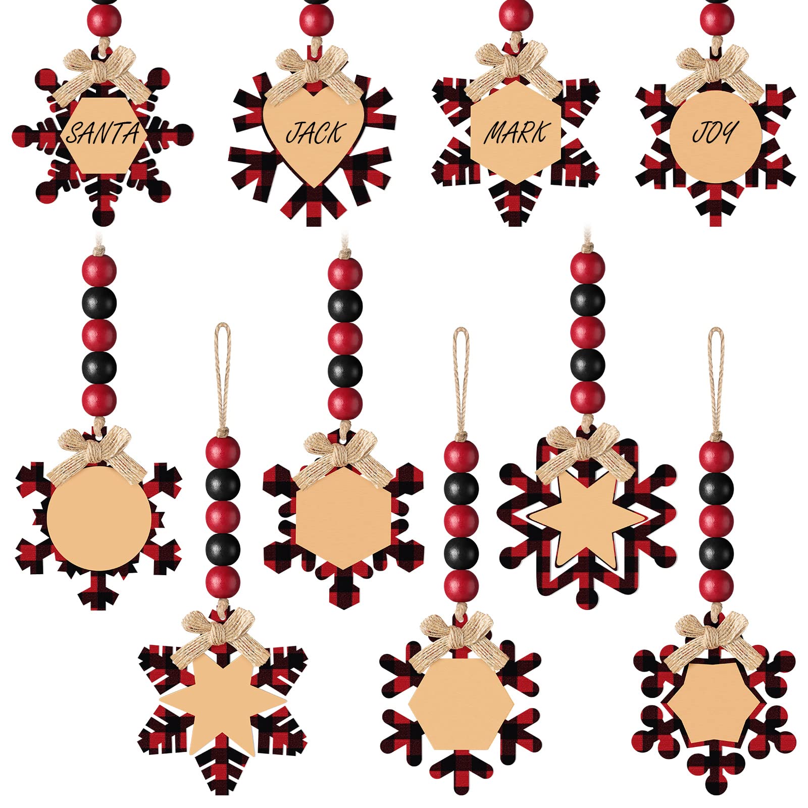 Buy 10 Pieces Christmas Stocking Name Tags Personalized Name Tags