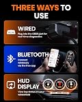 ANCEL BD310 OBD2 Scanner, 2-in-1 Bluetooth Engine Code Reader & Car Diagnostic Tool with App for Android & iPhone, Battery Test, Trip Analysis, Performance Test, Most 1996+ OBDII Vehicles