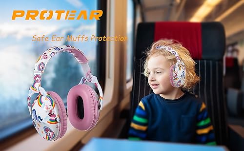 Miniatura 6 de Auriculares con cancelación de ruido para niños, protección auditiva NRR de 25 dB, reducción de ruido, a prueba de sonido para niños, orejeras para