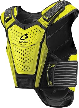 EVS Sports Sport Vest | Articulating Spine Protection, Foam Chest Panels, Adjustable Fit, and Low-Profile Design