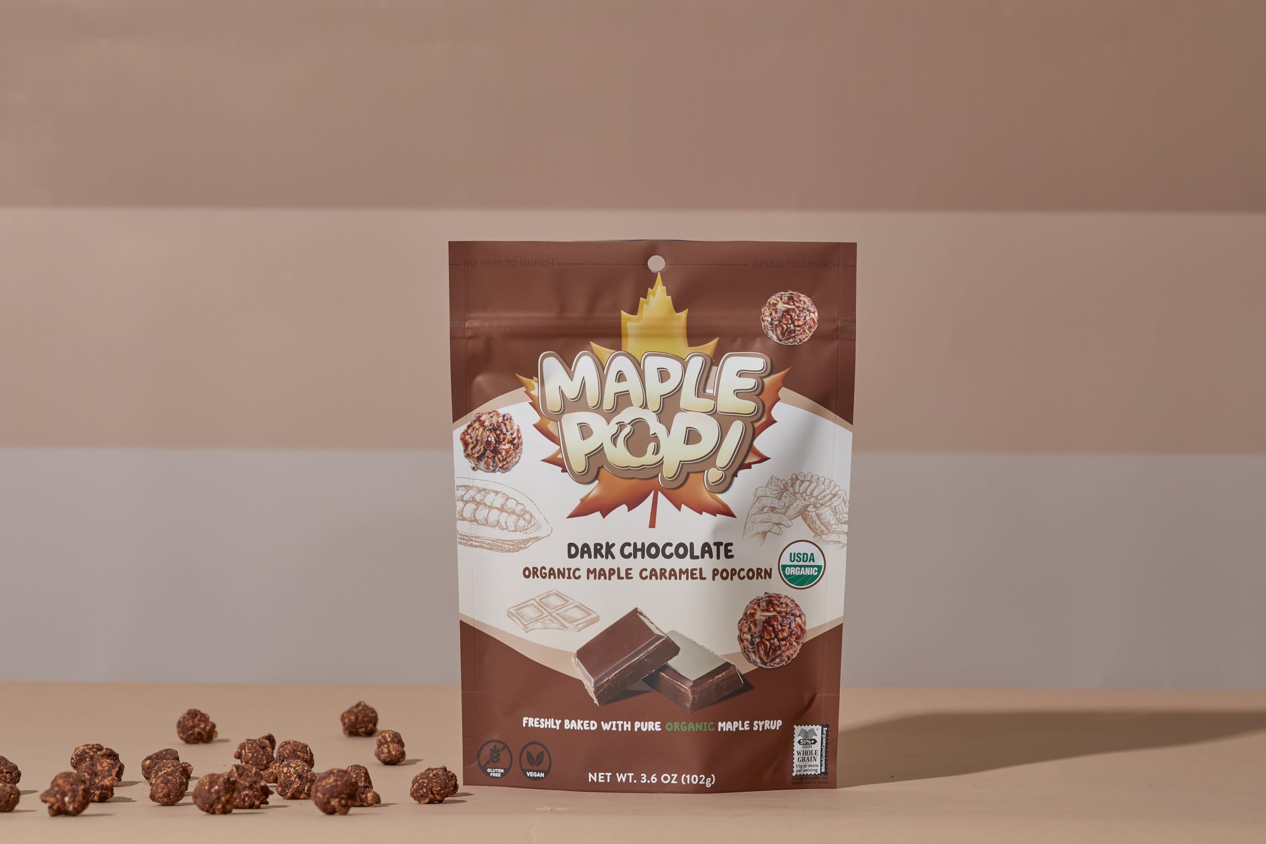 Amazon.com: Maple Pop!-Organic Gourmet Popcorn | Oven-Baked