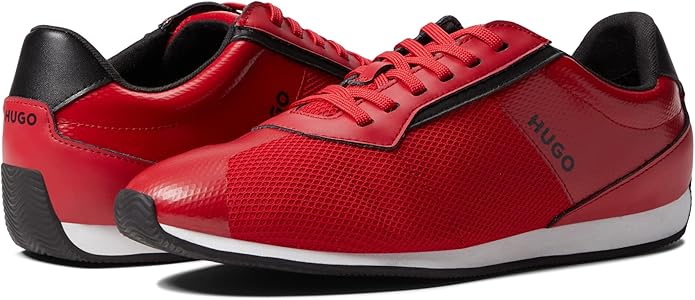 hugo boss red sneakers