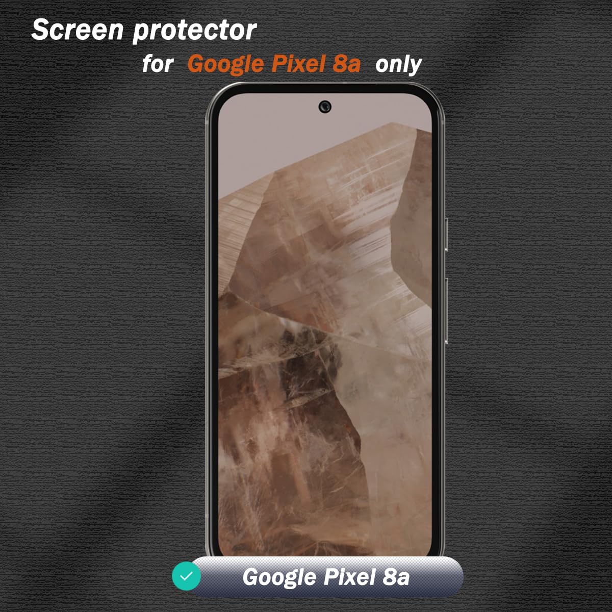 BigBen Vetro Temperato Pixel 8a 2.5D 9H - Protezione Schermo Professionale