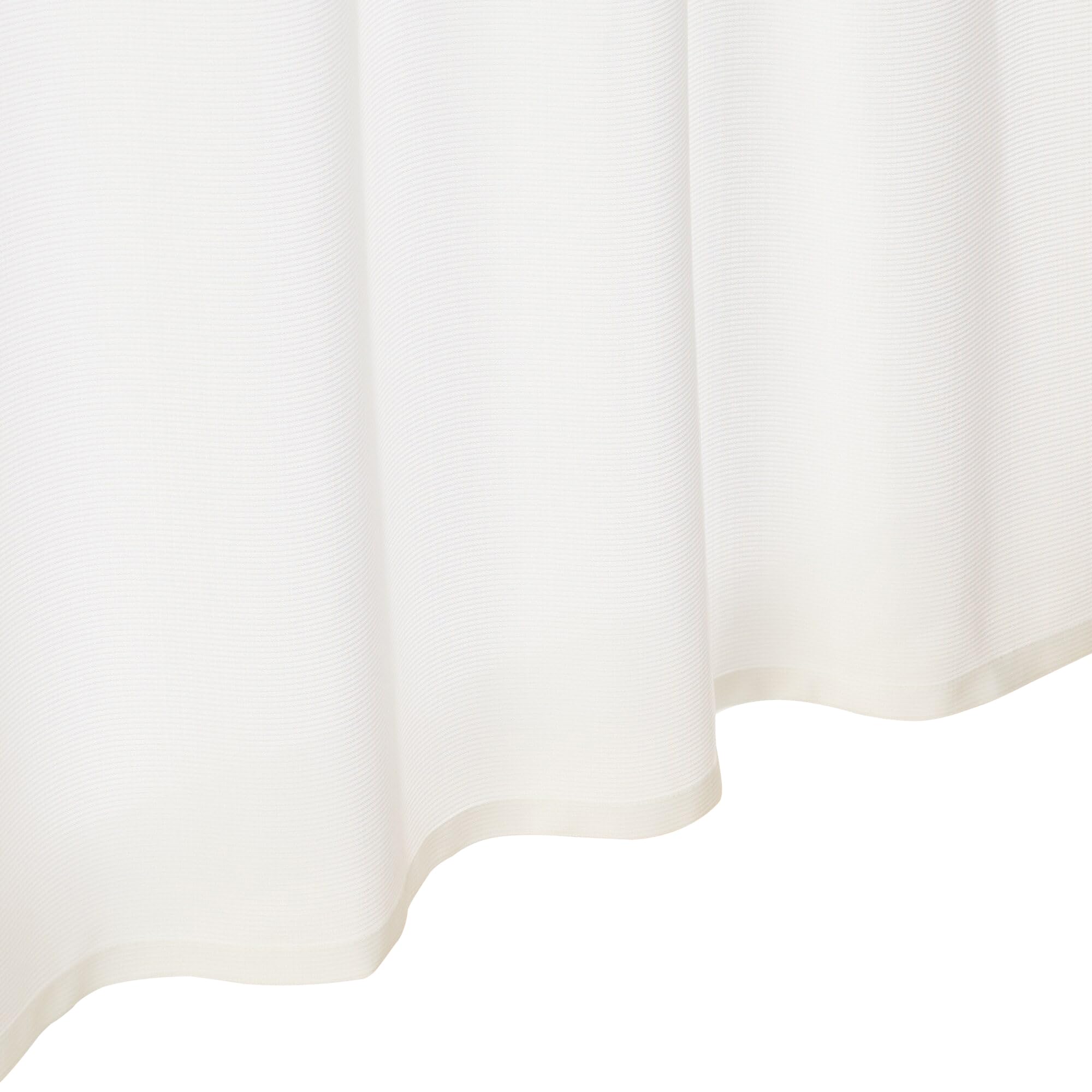 無印良品　熱を通しにくく透けにくいレースプリーツカーテン 熱を通しにくく透けにくいレースノンプリーツカーテン | 無印良品