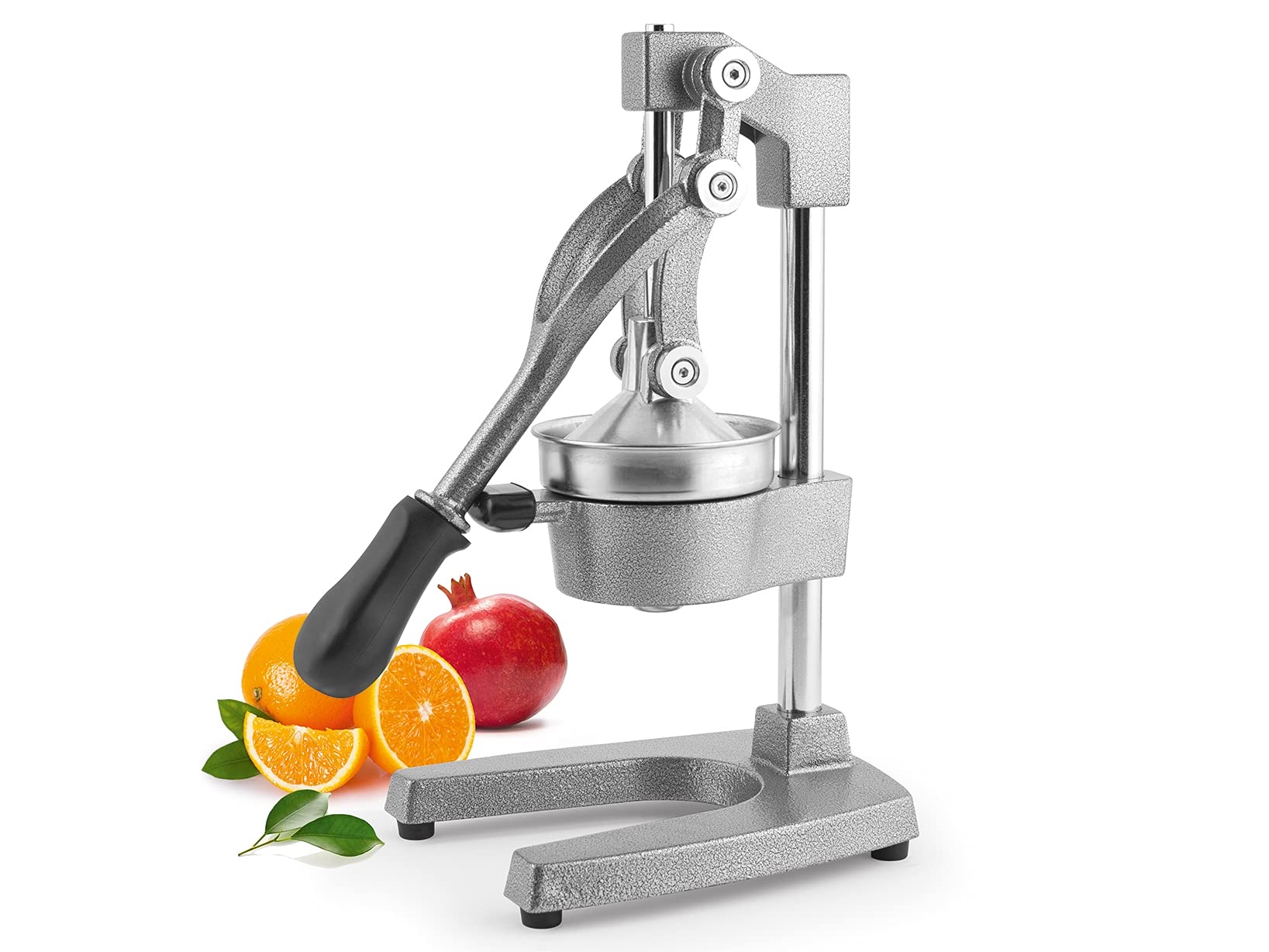 H&H Spremimelograno Leva Professionale In Metallo Grigio Cm29X40