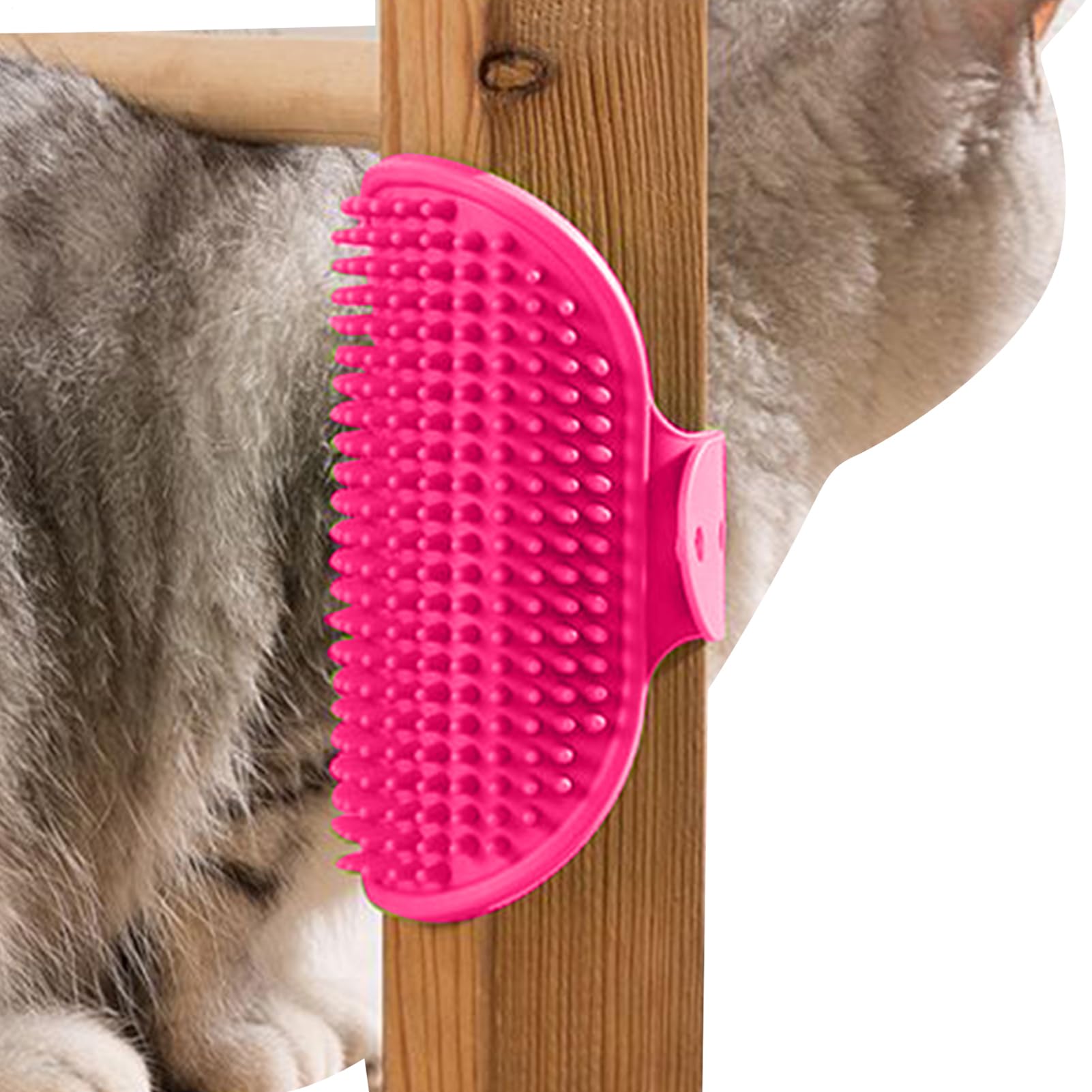 Katzen-Selbstpflegebürste Eckenreiniger für Katzen zum Bürsten und Baden | Weicher Kratzhelfer für Kätzchengesichter Für Zuhause, Reisen, , Tischbeine, Hunde reinigen und