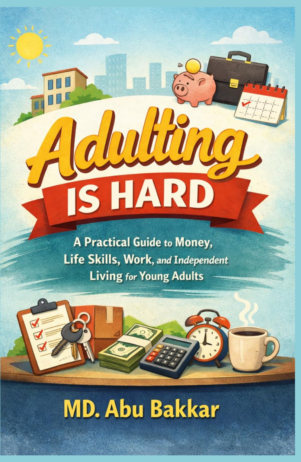 Adulting Is Hard: A Practical Guide to Money, Life Skills, Work, and Independent Living for Young Adults