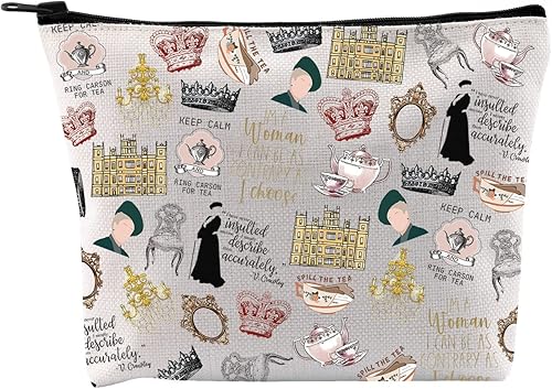 Regalo inspirado en el programa de televisión V. Crawley Cita inspirada en el regalo del programa de televisión, mercancía con cremallera, bolsa de