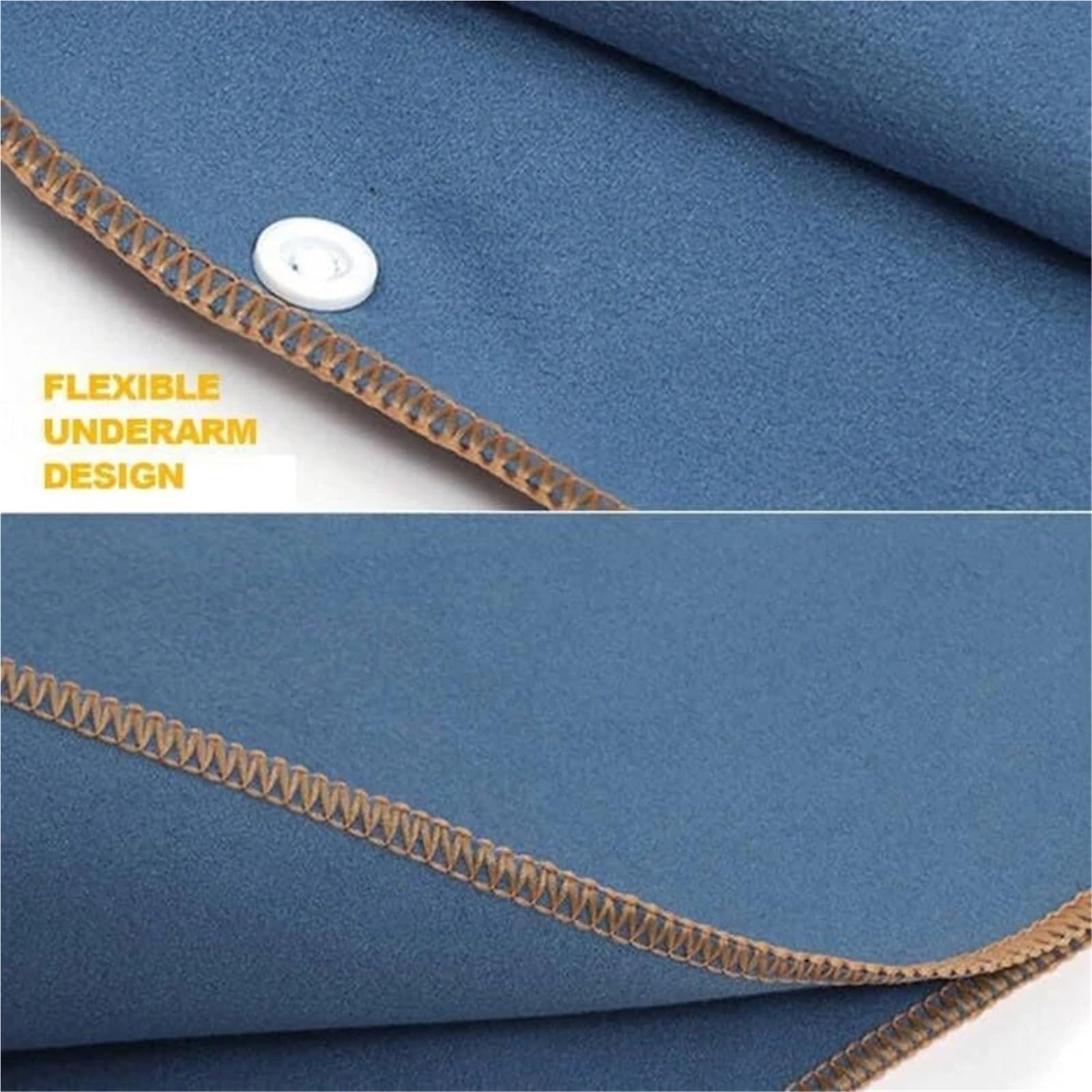 Poncho da surf, asciugamano for cambio con cappuccio, coperta spiaggia, telo bagno, muta, poncho Poncho da Spiaggia(Blue)