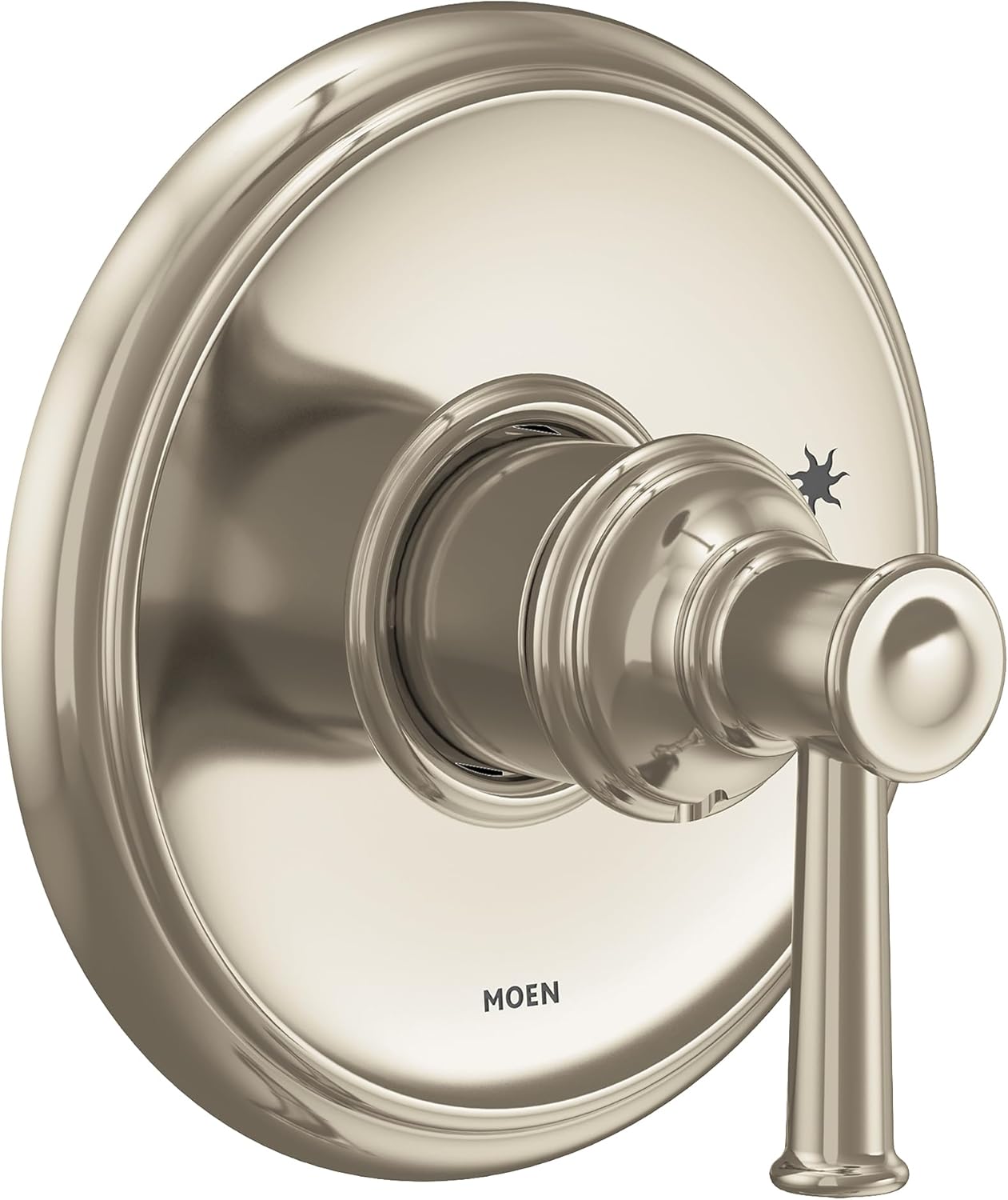 Moen UT2311NL Belfield M-CORE 2-Series 1-Handle Shower Trim Kit, Valve Required, Polished Nickel