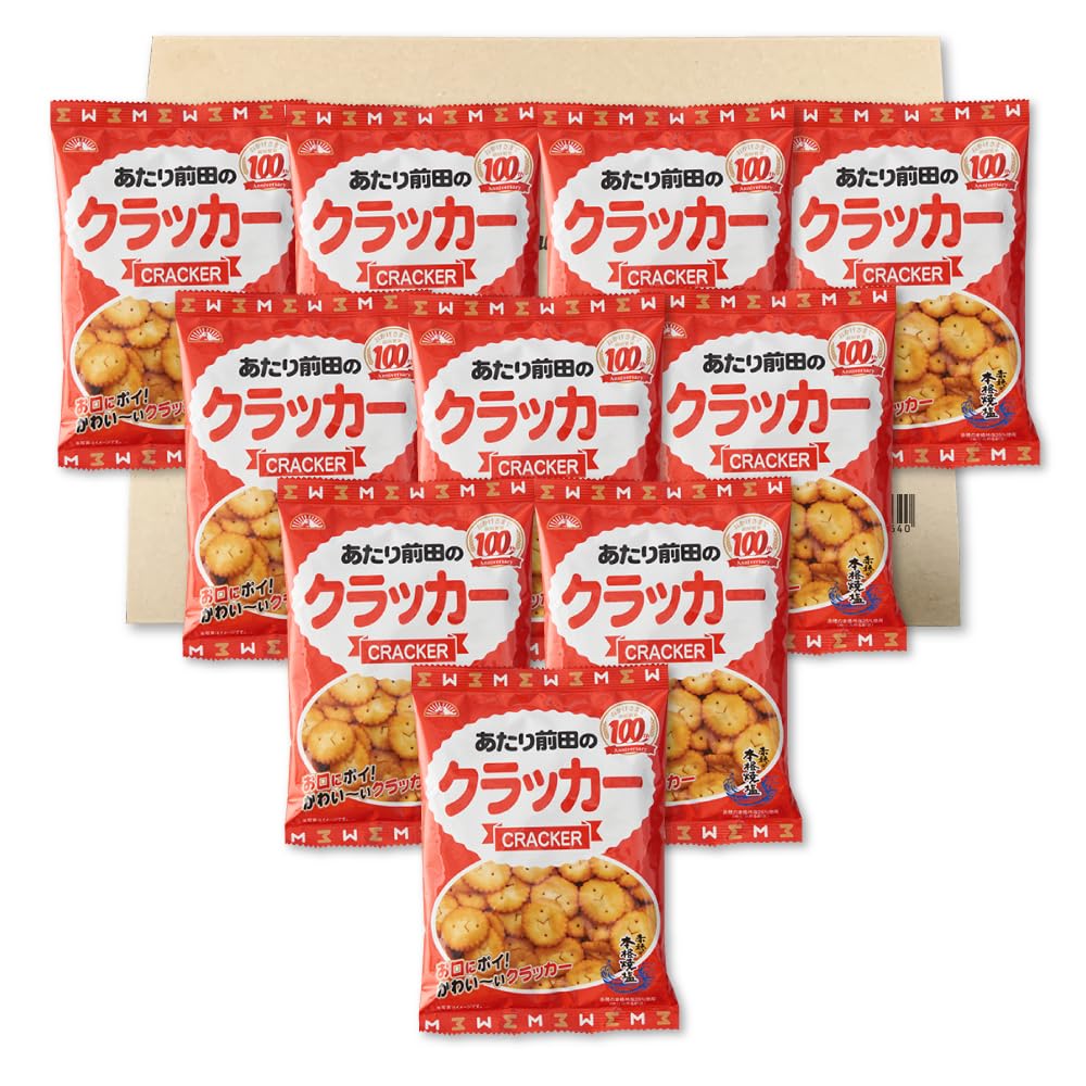 Amazon.co.jp: 前田製菓 前田のクラッカー 85g ×10袋セット PSJBOX 個