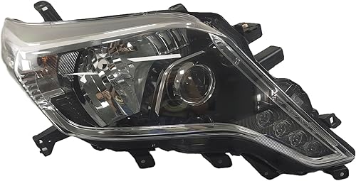 GediZ Car Accessories LED Lamp 2012-2015 Compatible with Toyota Prado 3000 4000 Headlight Headlamp Assembly Auto Lighting Systems (Color Right with