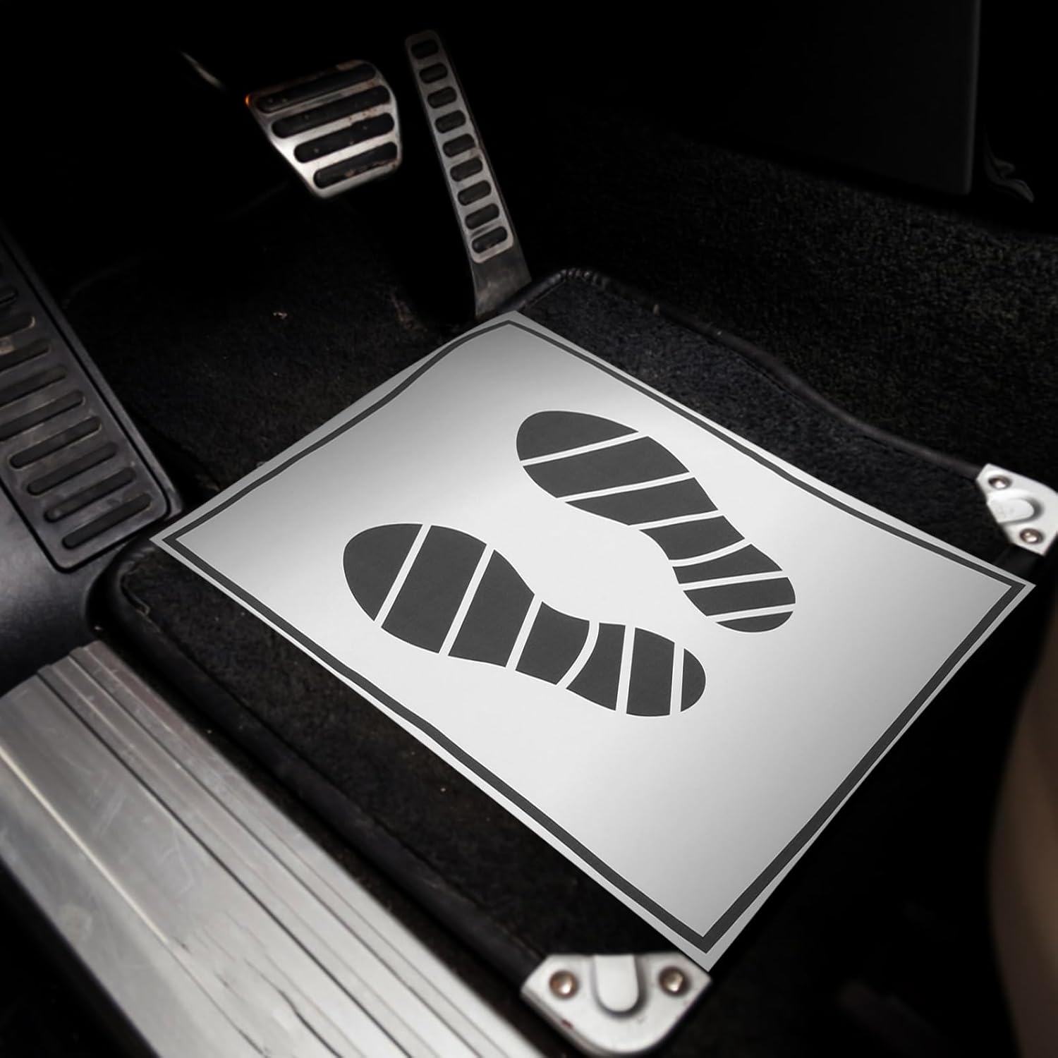 NOLITOY 50Pcs Paper Floor Mat Disposable Car Floor Mats Pads Interior Protection for Car Automotive Protector Accessories
