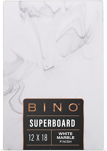 BINO Tabla de cortar Tabla de cortar sin BPA Tablas de cortar para cocina duradera, gran superficie, multiusos, de doble cara, apta para