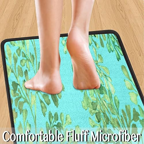 Vista 69 de GUYOS Bright Night Sky Galaxy - Tapete de cocina acolchado antifatiga, juego de 2 piezas, duradero, resistente a las manchas, parte inferior multi