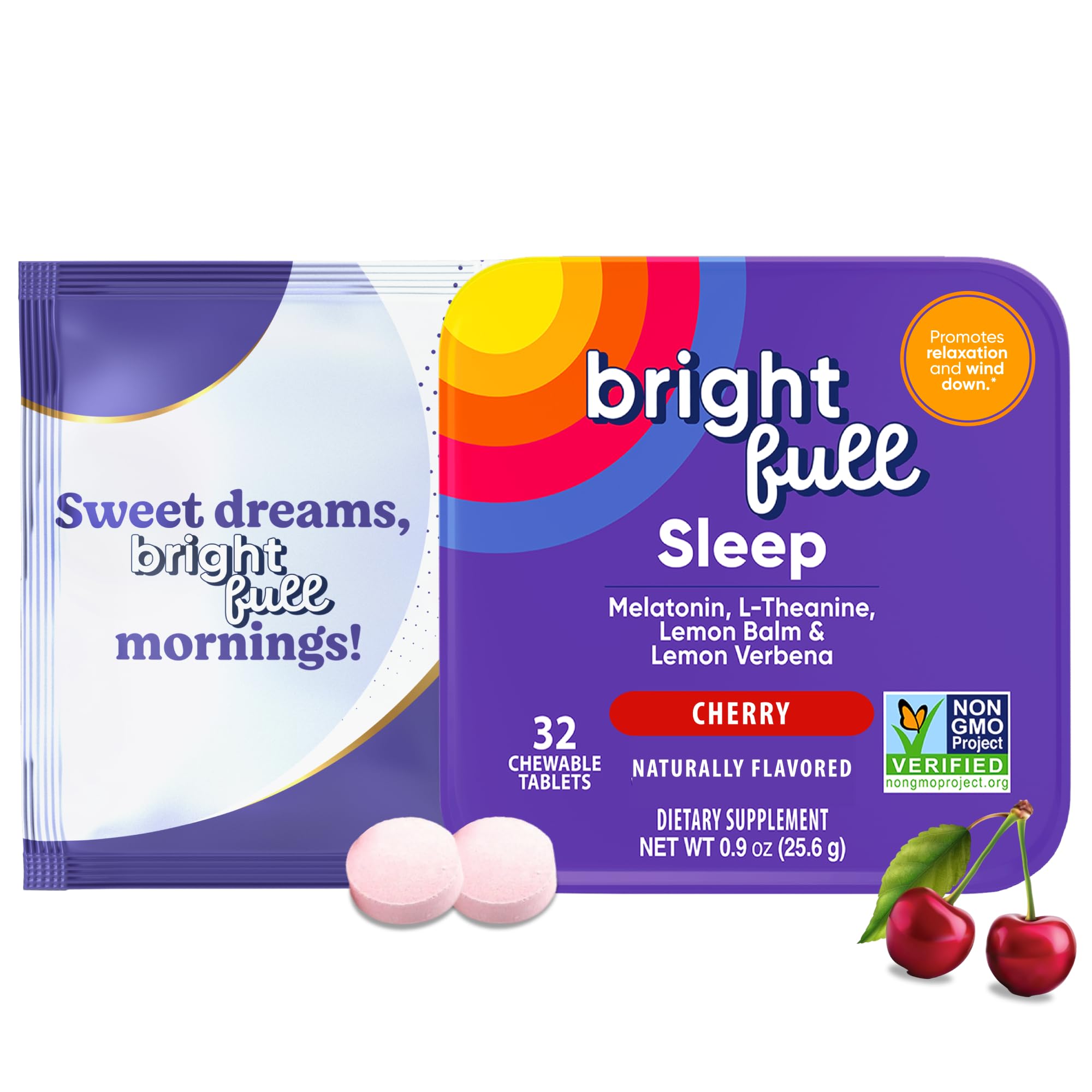 Amazon.com: BRIGHTFULL Sleep Chewable Tablets | Melatonin